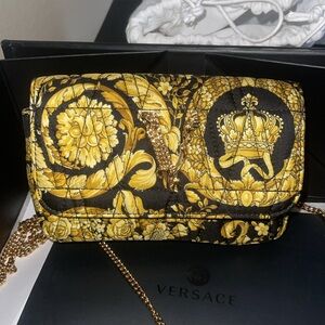 Versace Barocco Virtus Shoulder Bag